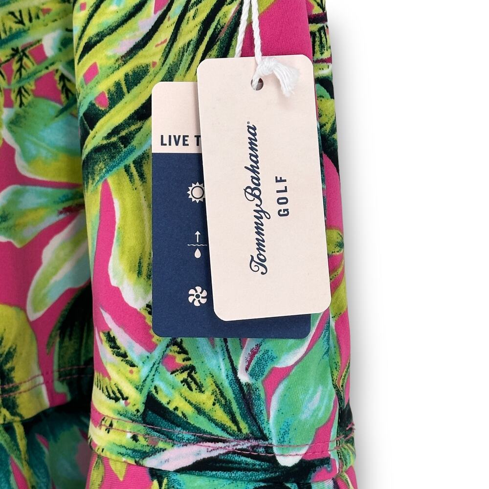 Tommy Bahama Golf Floral Tropical Flounce Ruffle Hem Skort Skirt Size XL - Picture 2 of 6
